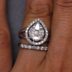 1.50 Carat Diamond Ring Set
